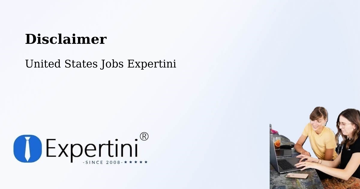 Disclaimer – Readfield - United States Jobs Expertini