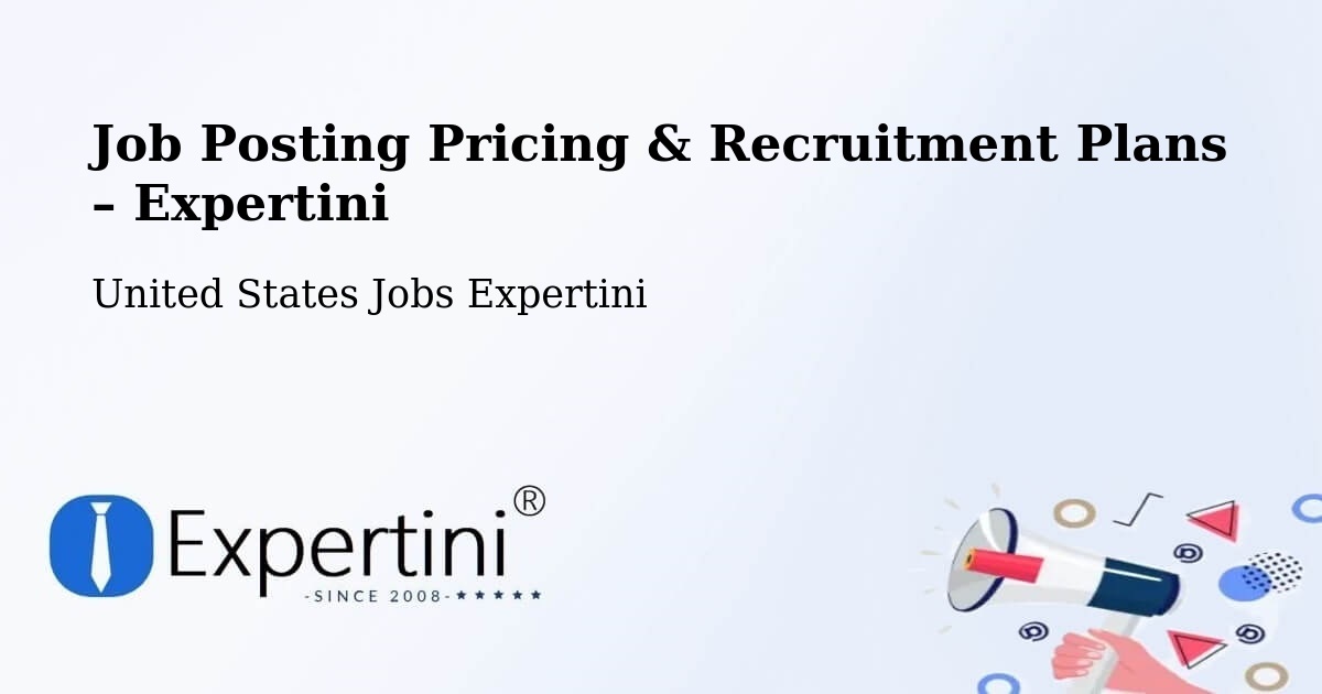 Job Posting Pricing & Recruitment Plans – Readfield - Readfield, United States Jobs Expertini