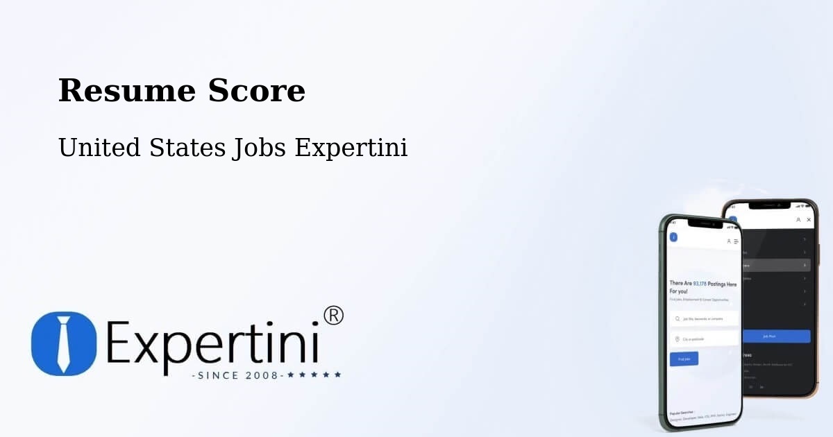 Resume Score & Job Description Match Tool – Readfield - United States Jobs Expertini